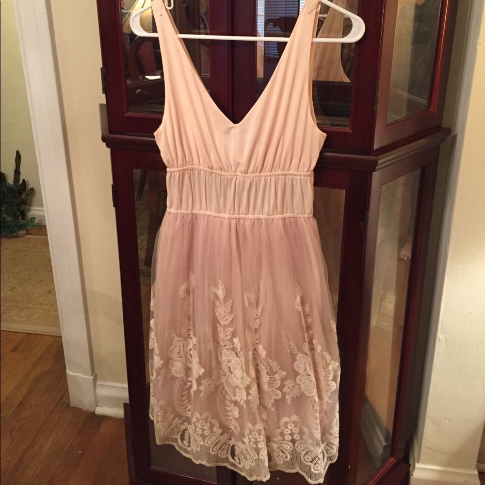 Blush Tulle Party Dress